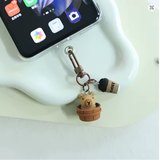Capybara keychain